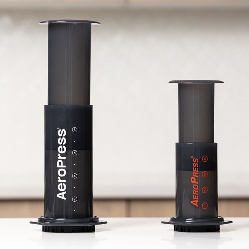 Größenvergleich AeroPress XL vs. AeroPress